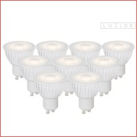 9 x Lucide LED spots GU10