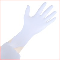 100 x disposable latex Powder free glove..