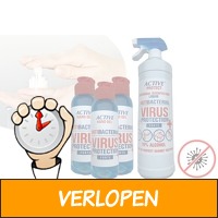 Desinfecterende handgel of spray van Active