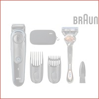 Braun BT3940 baardtrimmer en reisetui