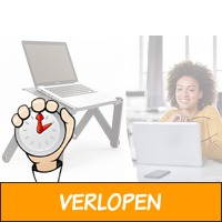 Sale: Verstelbare laptoptafel nu slechts 19,95 euro