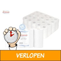 Zone Toiletpapier - 56 rollen - 3 laags wc papier