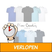 Pierre Cardin polo met dubbele streep