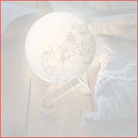 3D maanlamp