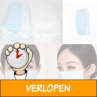 50 stuks medische wegwerp mond maskers mondkapjes