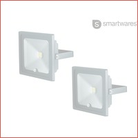 2 x Smartwares LED schijnwerper