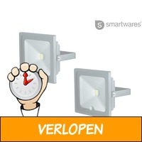 2 x Smartwares LED schijnwerper