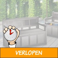 2-in-1 tuinbank met opbergbox