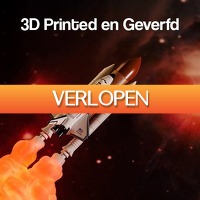 CheckDieDeal.nl 2: Nachtlamp raket of spaceshuttle