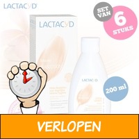 6 x Lactacyd milde waslotion