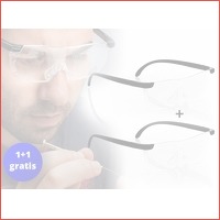 Vergrotende bril - 1 + 1 gratis