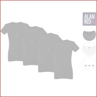 4 x Alan Red Oklahoma of Ottawa T-Shirt