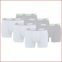 6 x Puma Basic boxershorts