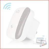 Draadloze WiFi repeater; Overal bereik e..