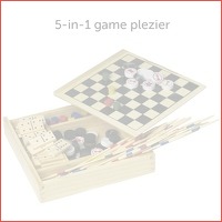 5-in-1 spellenset