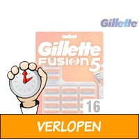 16x Gillette Fusion 5 Scheermesjes