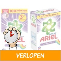 Ariel Color waspoeder voor 100 wasbeurten