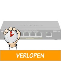 Netgear GS305PP netwerk switch