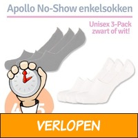 Apollo No-Show enkelsokken 3-pack