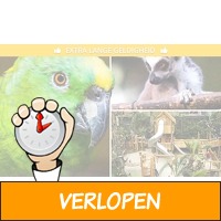Entree voor Papegaaienpark Zoo Veldhoven