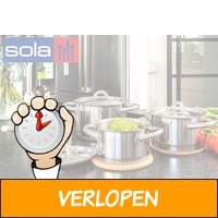 4-delige pannensets van Sola