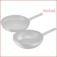 Tefal So Recycled Koekenpan 22 cm + Wok..