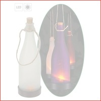 Premium glazen fleslamp