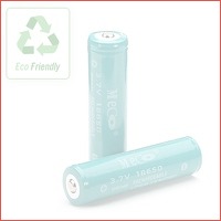 Oplaadbare 18650 Li-ion batterijen