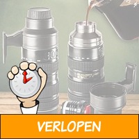 Thermosfles camera lens