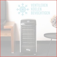 Mobiele aircooler met afstandsbediening