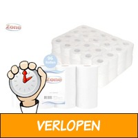 Zone Toiletpapier - 96 rollen - 2 laags wc papier