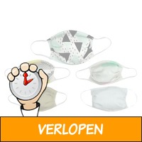 Set van 5 mondmaskers