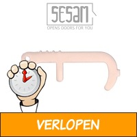 Sesam koperen sleutelhanger