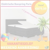 Elektrische boxspring Paris