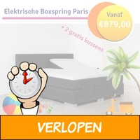 Elektrische boxspring Paris