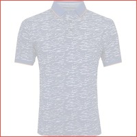 Suitable Camouflage polo Indigo