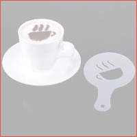 16 cappuccino stencils