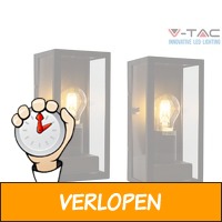 2 x V-Tac Isaac wandlamp