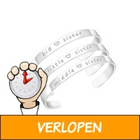 Geschenkarmband voor zussen