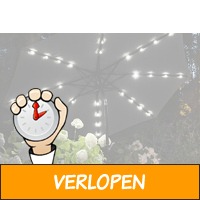 Veiling: Zwarte parasol