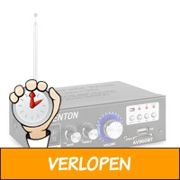 Fenton AV360BT versterker met Bluetooth en USB/SD mp3 s..