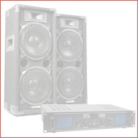 MAX Complete 1000W Speakerset MAX28 met ..