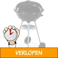 Verrijdbare houtskoolbarbecue