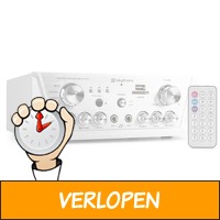 SkyTronic Karaoke Stereo Versterker 100W met FM en USB ..