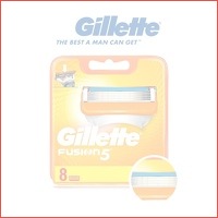 8 x Originele Gillette Fusion scheermesj..