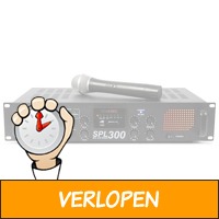 SkyTec 2 x 150W SPL 300VHFMP3 Versterker met draadloze ..