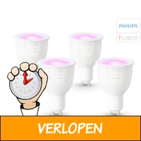 4 x Philips Hue GU10 Smart LED