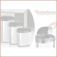 TurboTronic prullenbak met sensor - Voor..