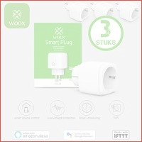 3 x WOOX Smart Home stekkers