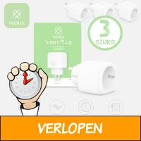 3 x WOOX Smart Home stekkers